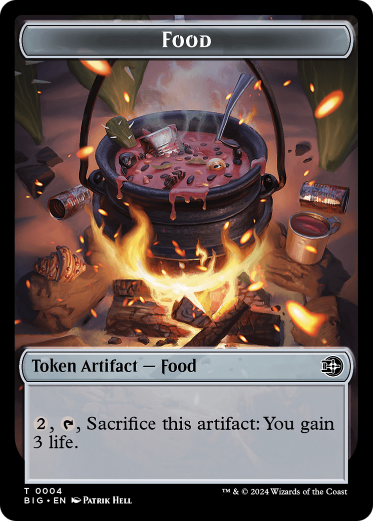 Food // Plot Double-Sided Token [Outlaws of Thunder Junction: The Big Score Tokens] | Good Games Cannington