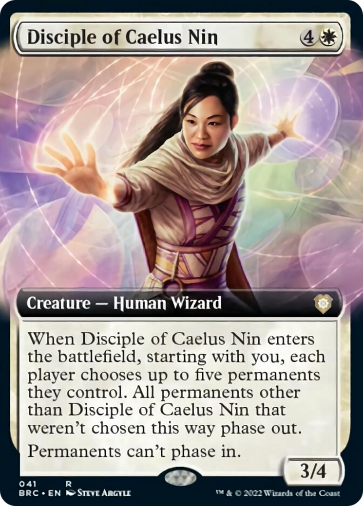 Disciple of Caelus Nin (Extended Art) [The Brothers' War Commander] | Good Games Cannington