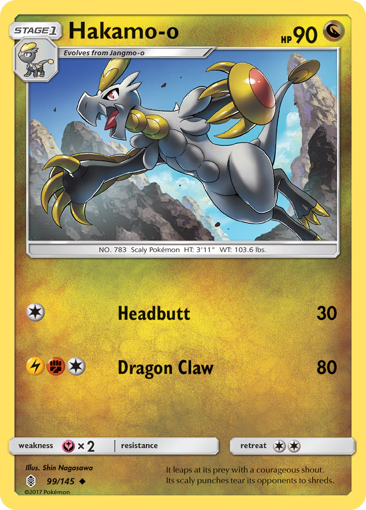 Hakamo-o (99/145) [Sun & Moon: Guardians Rising] | Good Games Cannington