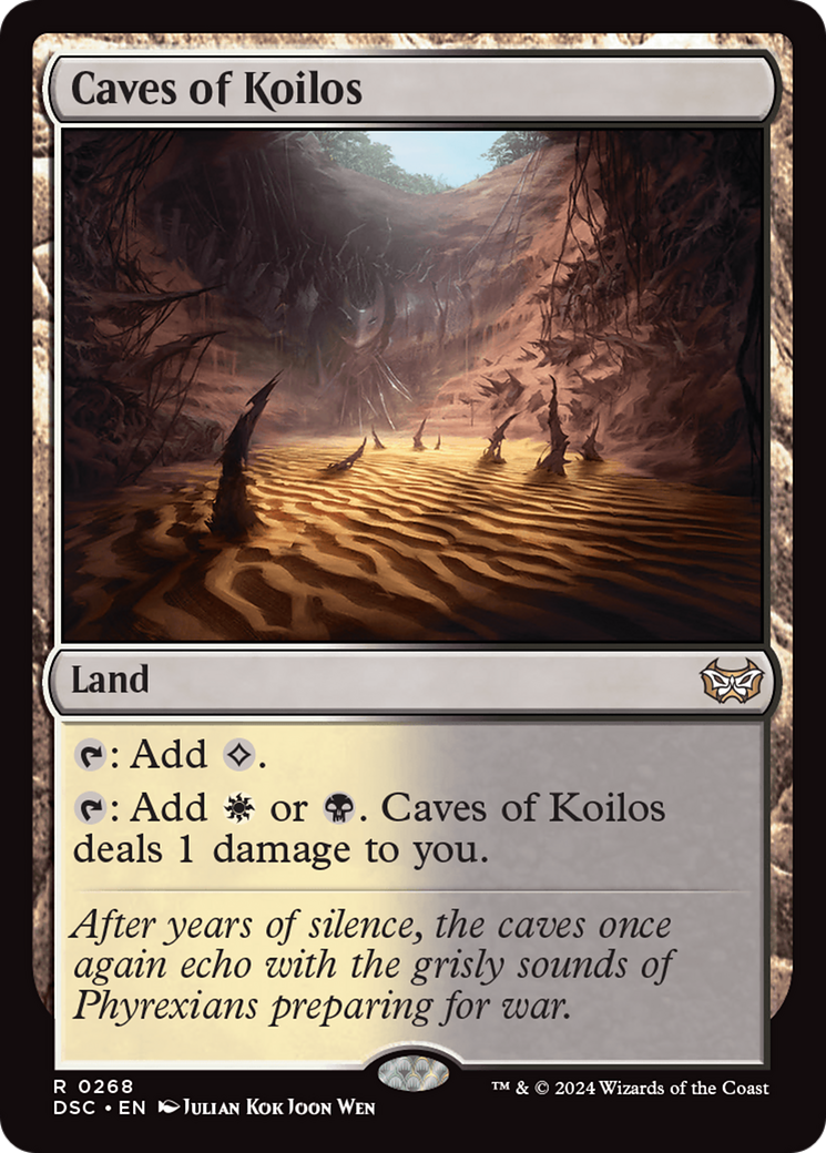 Caves of Koilos [Duskmourn: House of Horror Commander] | Good Games Cannington