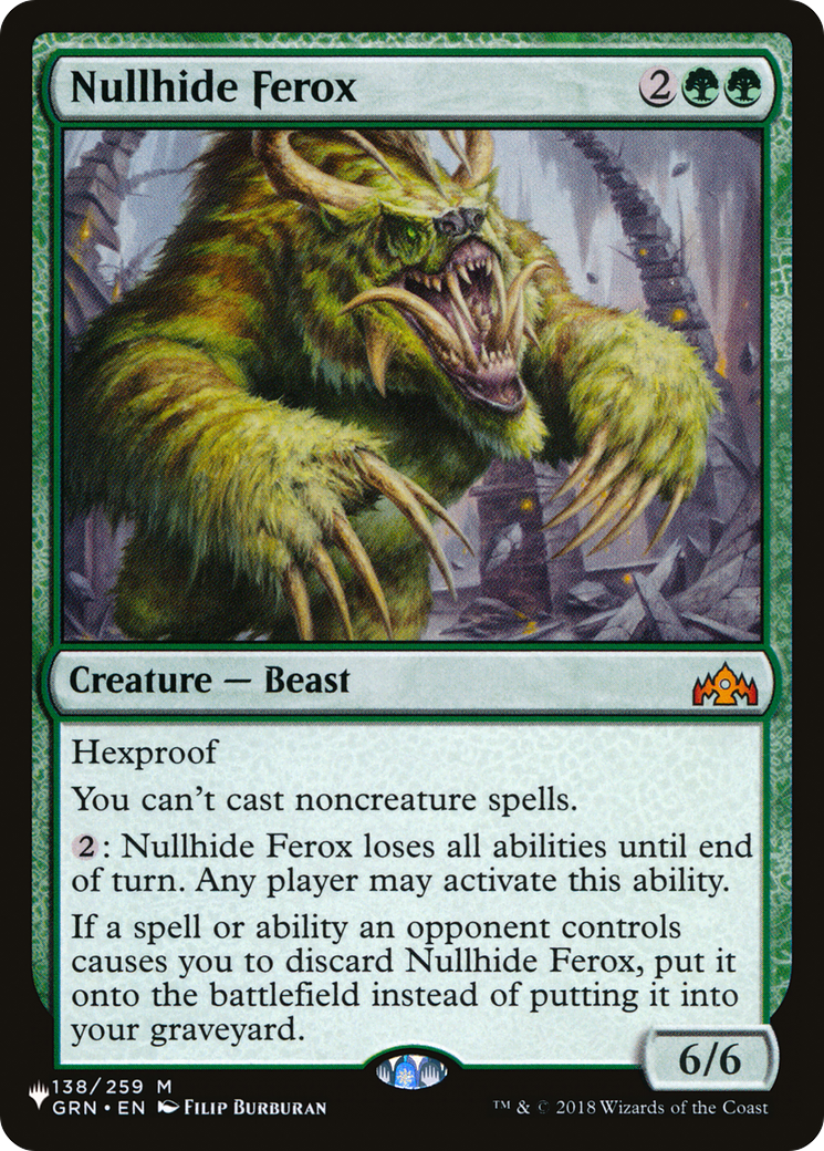 Nullhide Ferox [The List] | Good Games Cannington