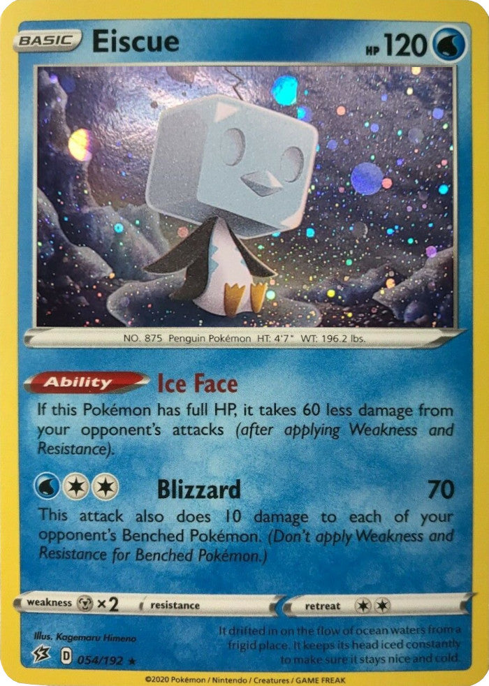 Eiscue (054/192) (Cosmos Holo) [Sword & Shield: Rebel Clash] | Good Games Cannington