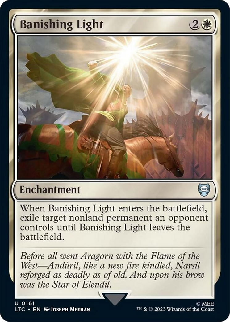 Banishing Light [The Lord of the Rings: Tales of Middle-Earth Commander] | Good Games Cannington