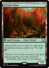 Dryad Arbor [Duskmourn: House of Horror Commander] | Good Games Cannington
