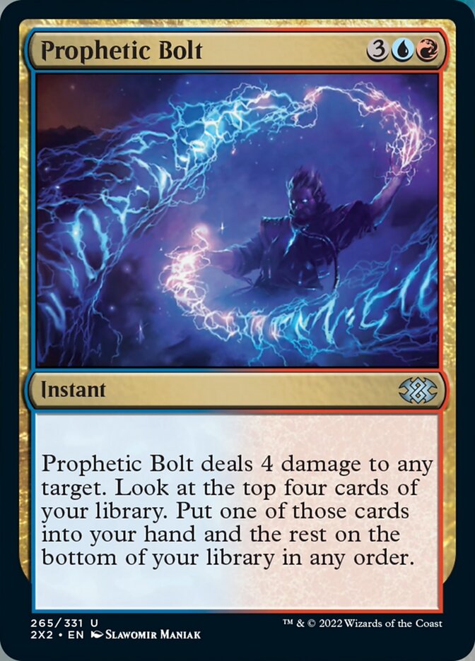 Prophetic Bolt [Double Masters 2022] | Good Games Cannington
