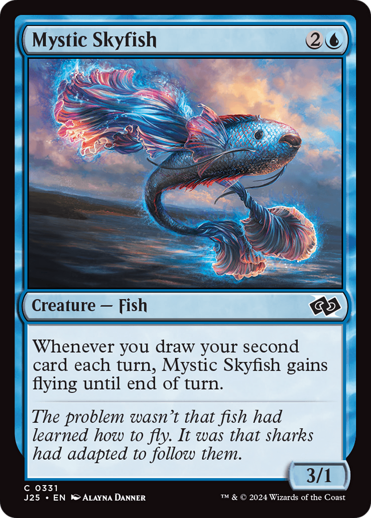 Mystic Skyfish [Foundations Jumpstart] | Good Games Cannington