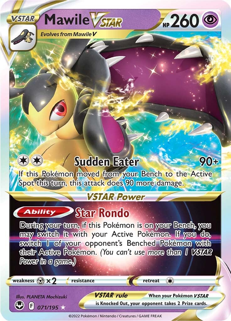 Mawile VSTAR (071/195) [Sword & Shield: Silver Tempest] | Good Games Cannington