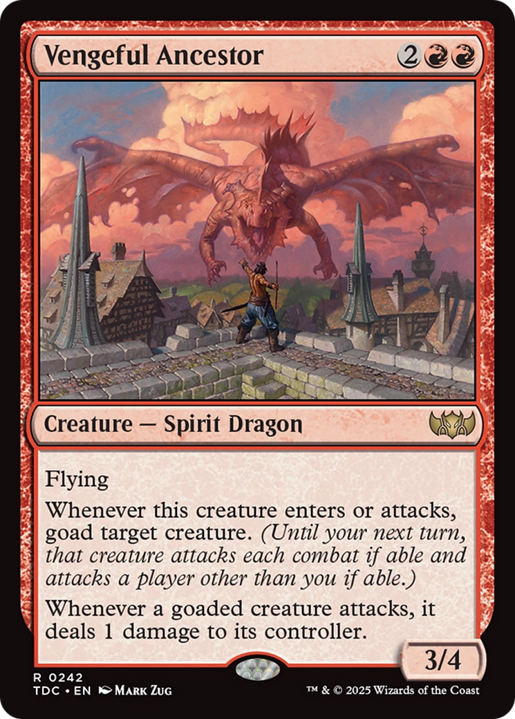 Vengeful Ancestor [Tarkir: Dragonstorm Commander] | Good Games Cannington