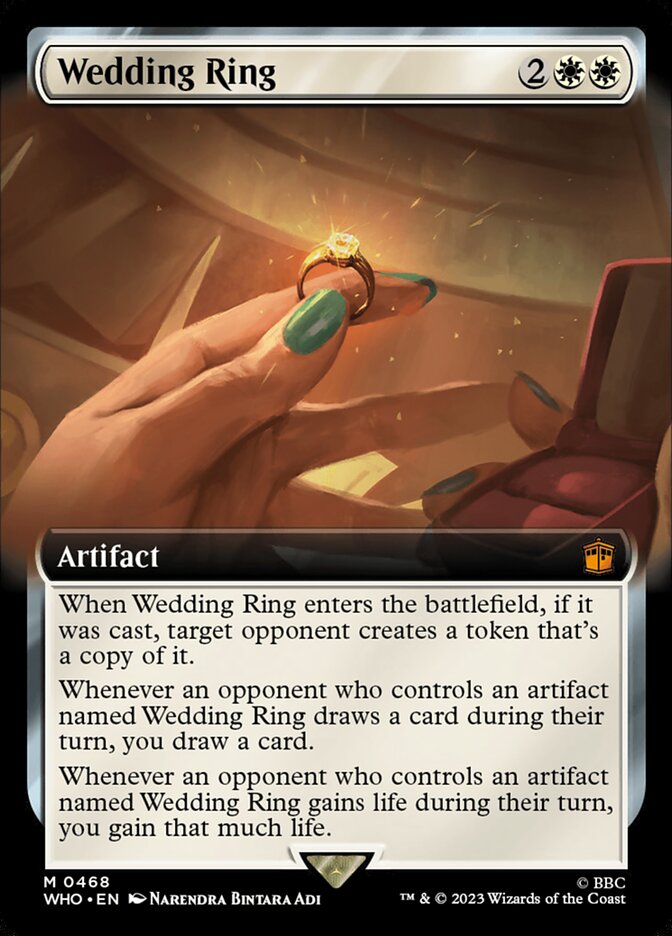 Wedding Ring (Extended Art) [Doctor Who] | Good Games Cannington