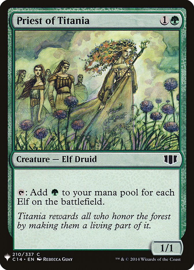 Priest of Titania [Mystery Booster] | Good Games Cannington