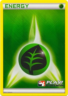Grass Energy (2011 Play Pokemon Promo) [League & Championship Cards] | Good Games Cannington