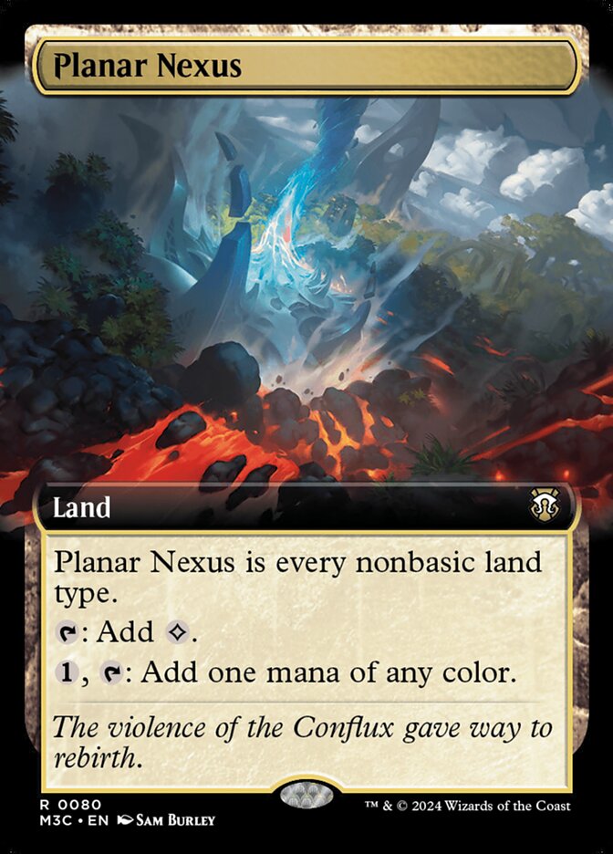 Planar Nexus 80/411 (Commander: Modern Horizons 3)  - Extended Art | Good Games Cannington
