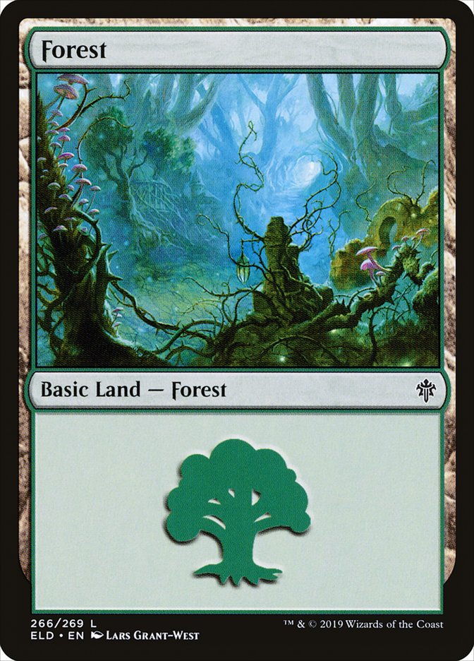 Forest (266) [Throne of Eldraine] | Good Games Cannington