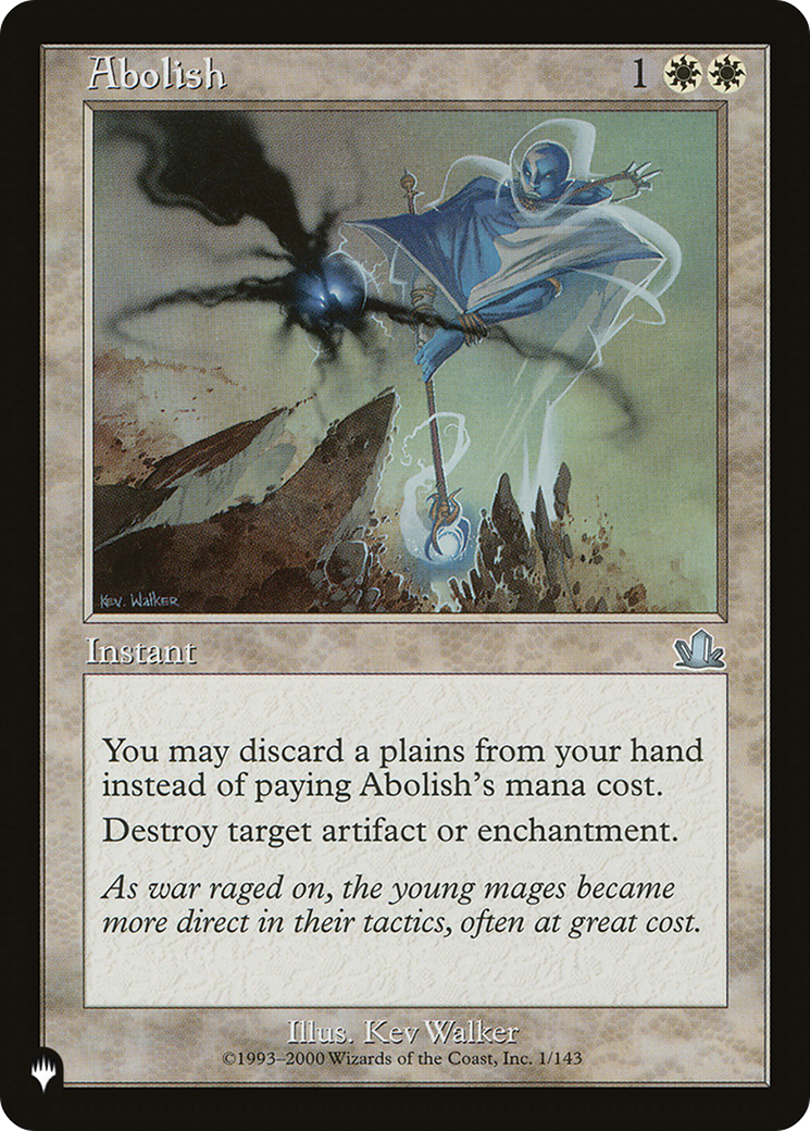 Abolish [The List] | Good Games Cannington