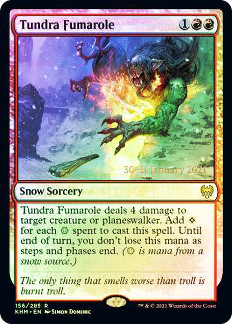 Tundra Fumarole [Kaldheim Prerelease Promos] | Good Games Cannington