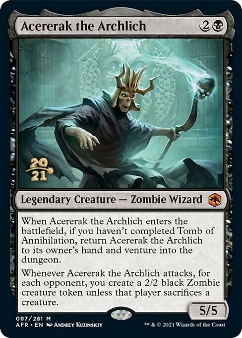 Acererak the Archlich 87s/241 (Prerelease Cards)  - PreRelease Foil | Good Games Cannington