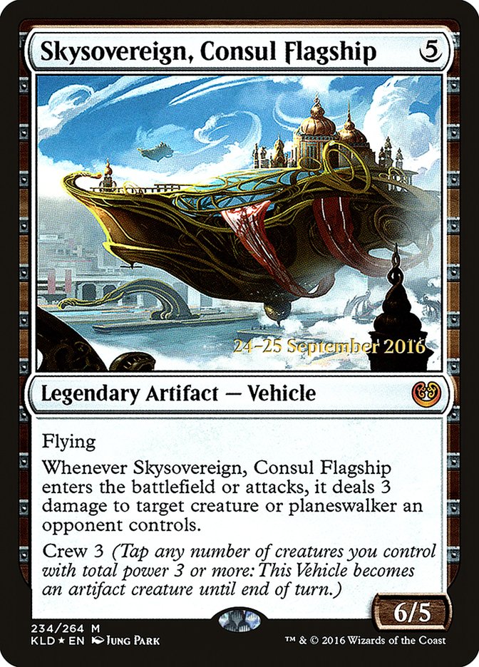 Skysovereign, Consul Flagship [Kaladesh Prerelease Promos] | Good Games Cannington