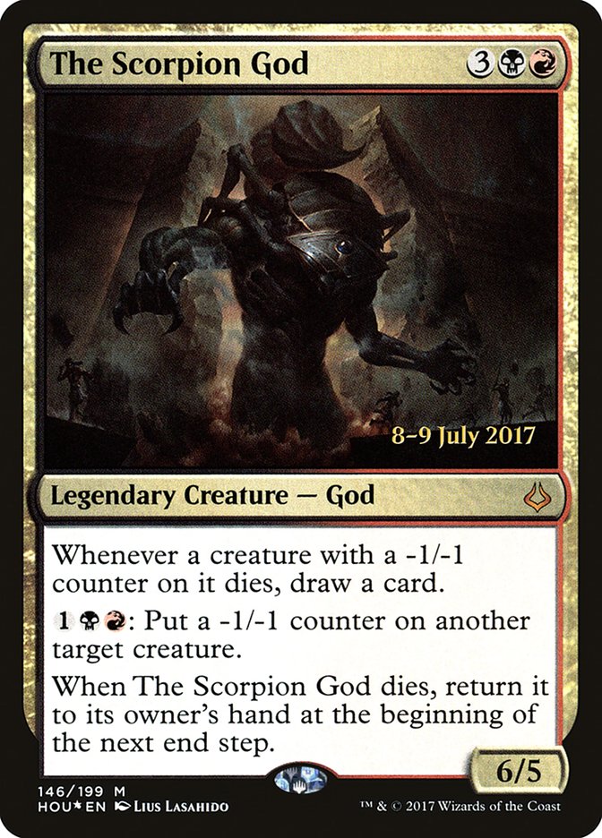 The Scorpion God [Hour of Devastation Prerelease Promos] | Good Games Cannington