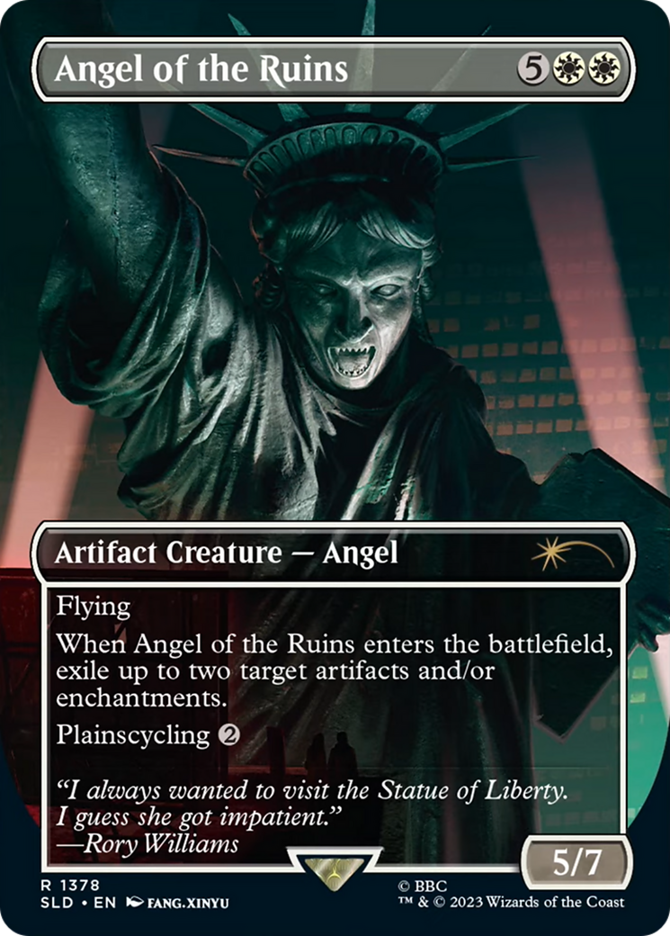 Angel of the Ruins (1378) [Secret Lair Drop Series] | Good Games Cannington