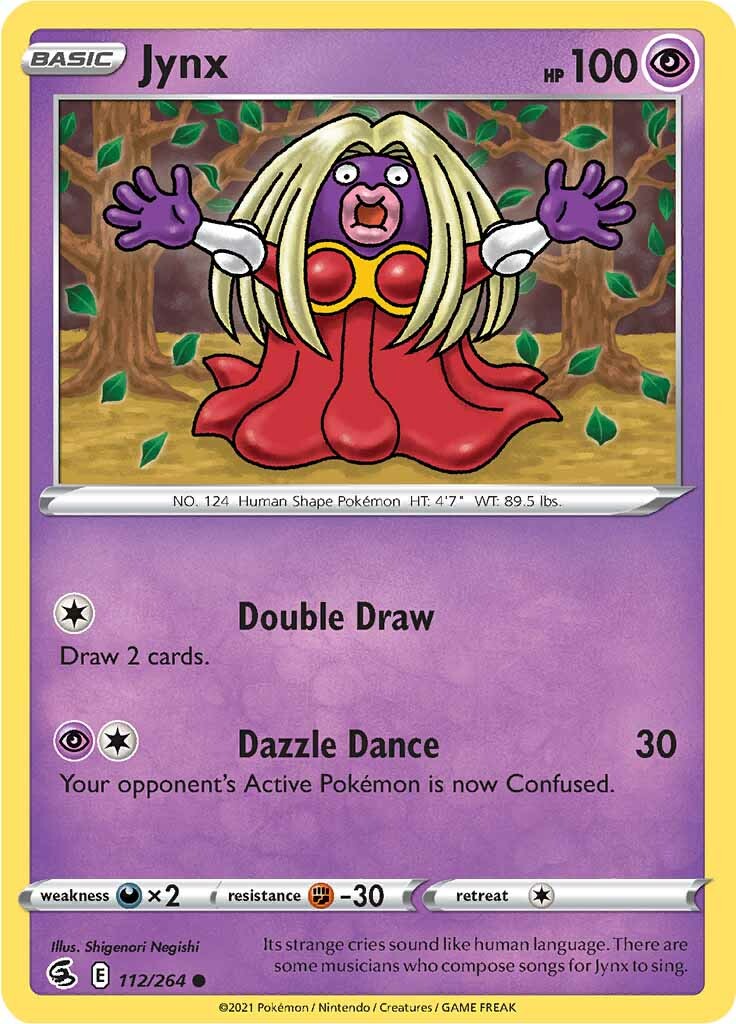 Jynx (112/264) [Sword & Shield: Fusion Strike] | Good Games Cannington