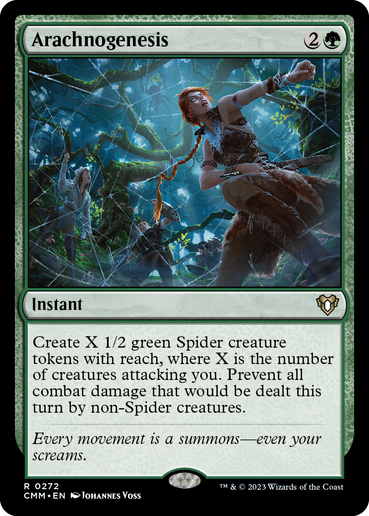 Arachnogenesis [Commander Masters] | Good Games Cannington