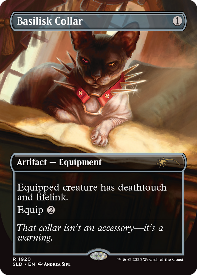 Basilisk Collar (1920) (Rainbow Foil) [Secret Lair Drop Series] | Good Games Cannington