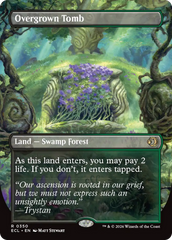 Overgrown Tomb (Borderless) [Lorwyn Eclipsed] | Good Games Cannington