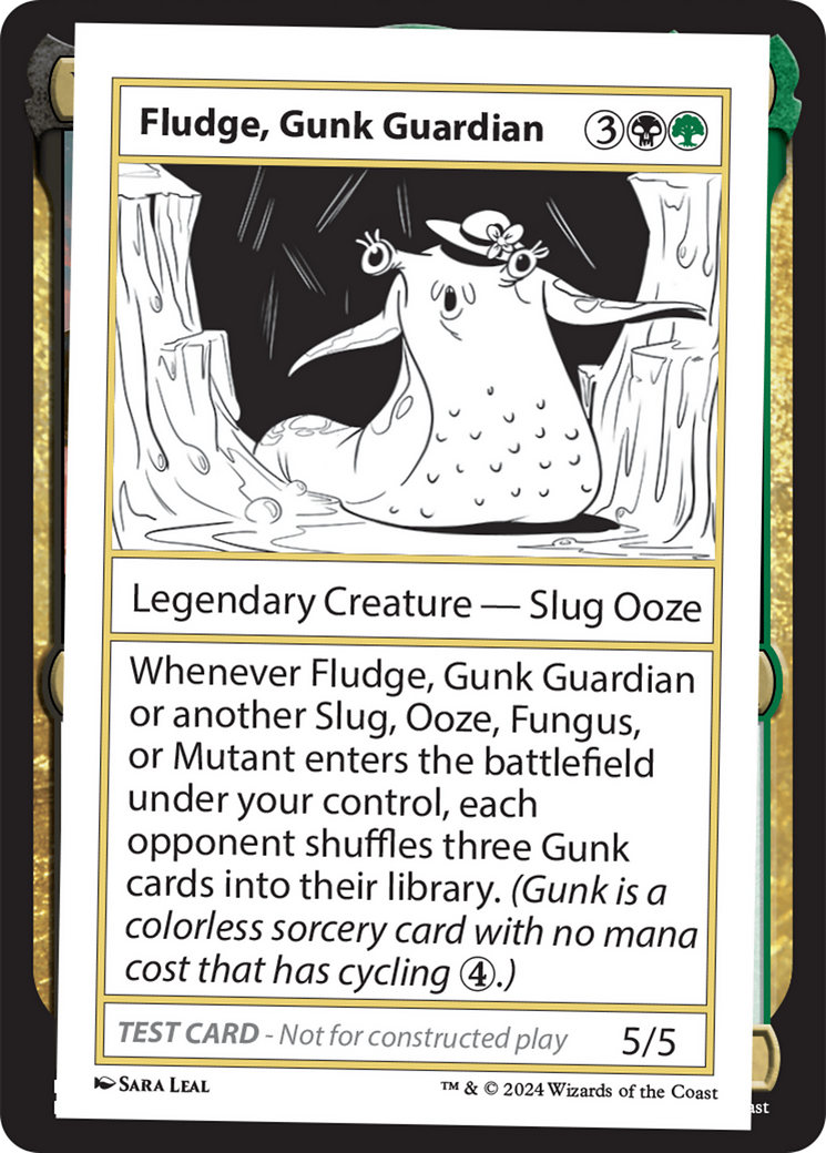 Fludge, Gunk Guardian [Mystery Booster 2 Playtest Cards] | Good Games Cannington