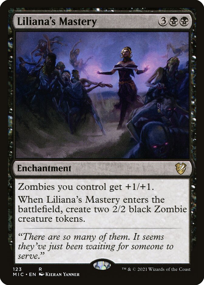 Liliana's Mastery 123/38 (Commander: Innistrad: Midnight Hunt)  | Good Games Cannington