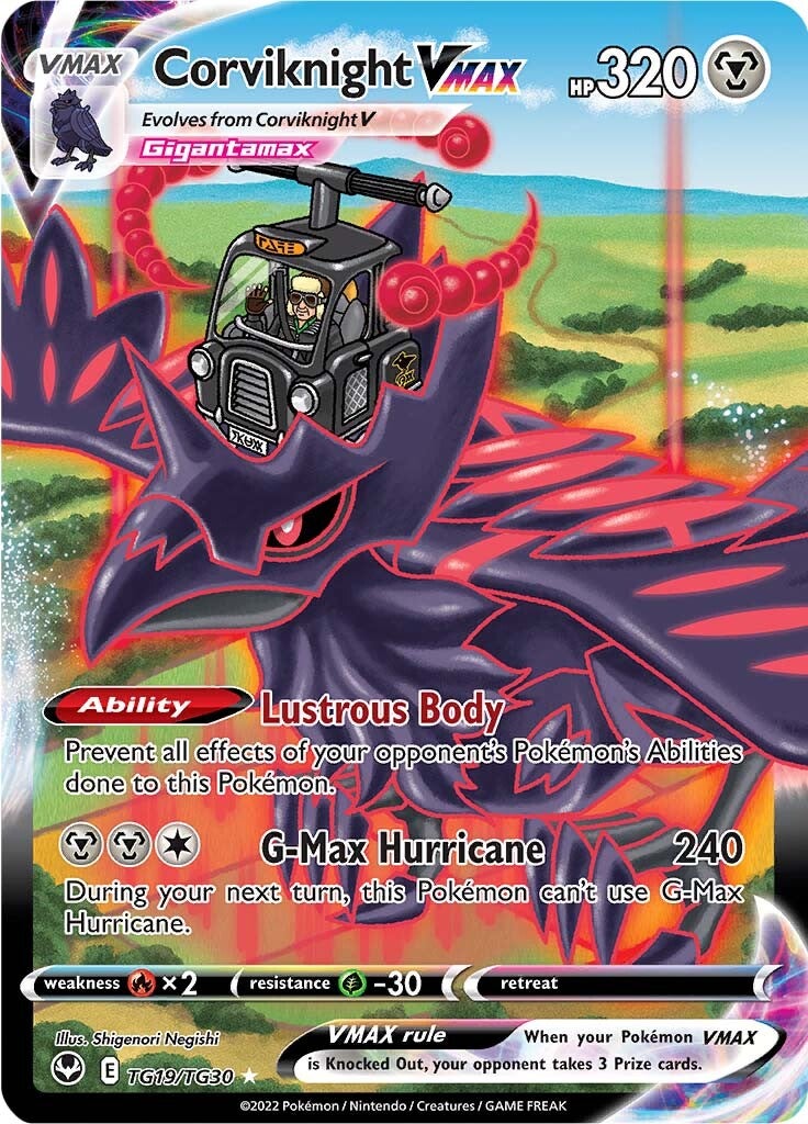 Corviknight VMAX (TG19/TG30) [Sword & Shield: Silver Tempest] | Good Games Cannington