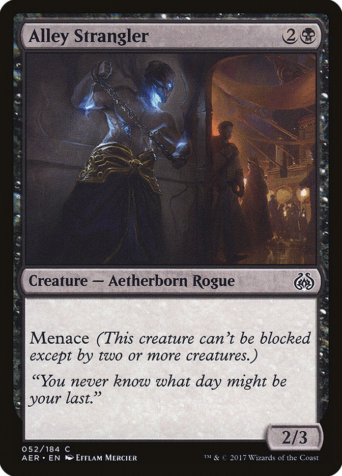 Alley Strangler (Intro Pack) [Aether Revolt Promos] | Good Games Cannington