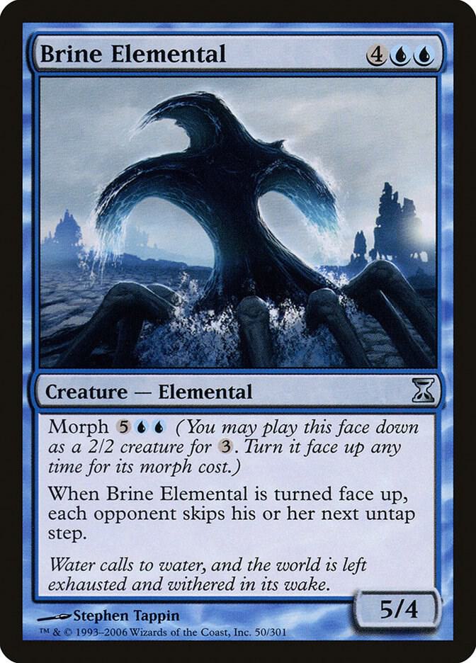 Brine Elemental 50 (Time Spiral)  - Foil | Good Games Cannington