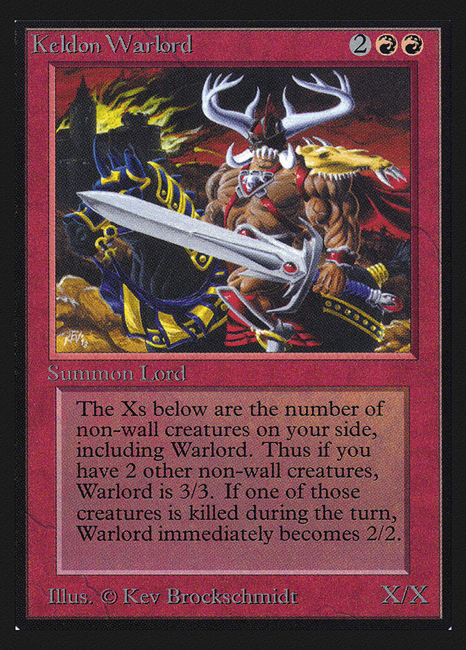 Keldon Warlord [Collectors' Edition] | Good Games Cannington