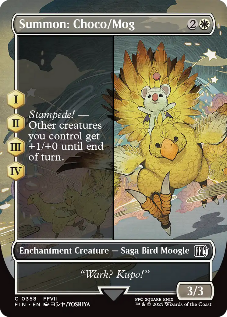 Summon: Choco/Mog (Borderless) [FINAL FANTASY] | Good Games Cannington