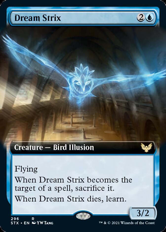 Dream Strix (Extended Art) [Strixhaven: School of Mages] | Good Games Cannington
