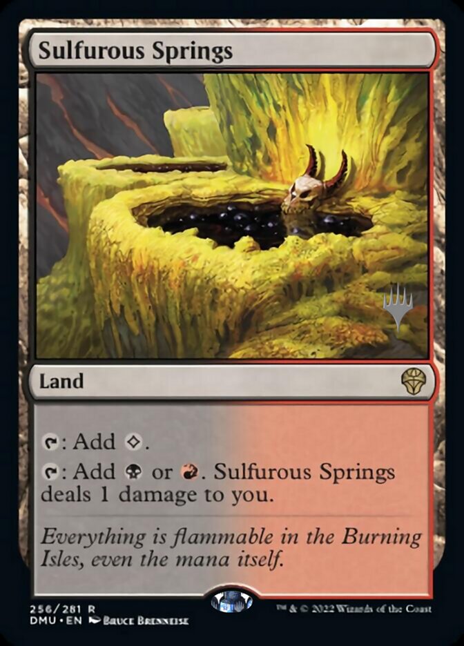 Sulfurous Springs (Promo Pack) [Dominaria United Promos] | Good Games Cannington
