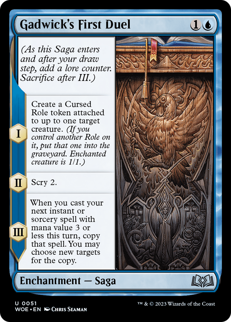 Gadwick's First Duel [Wilds of Eldraine] | Good Games Cannington