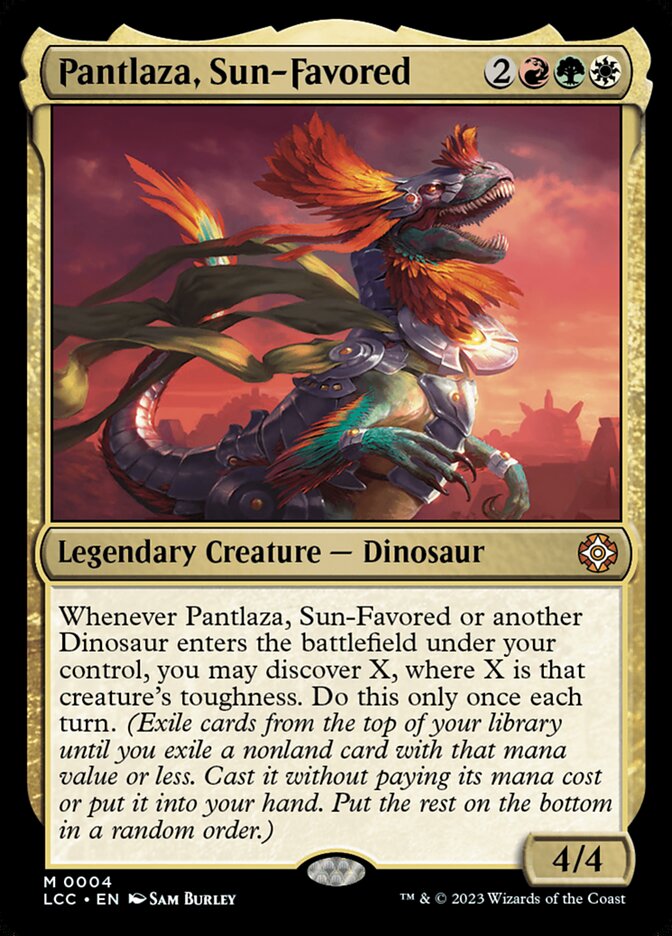 Pantlaza, Sun-Favored 4 (Commander: The Lost Caverns of Ixalan)  | Good Games Cannington