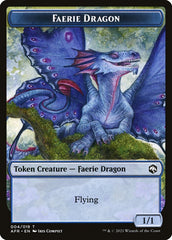 Spider // Faerie Dragon Double-Sided Token [Dungeons & Dragons: Adventures in the Forgotten Realms Tokens] | Good Games Cannington