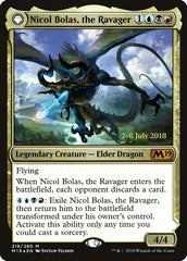 Nicol Bolas, the Ravager // Nicol Bolas, the Arisen [Core Set 2019 Prerelease Promos] | Good Games Cannington