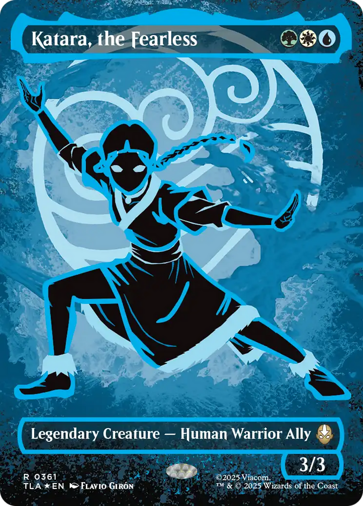 Katara, the Fearless (Borderless Battle Pose) [Avatar: The Last Airbender] | Good Games Cannington