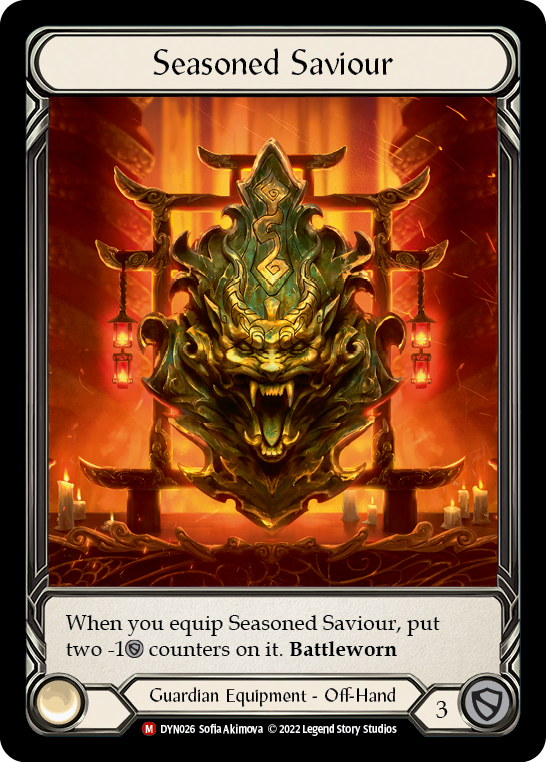 Seasoned Saviour [DYN026] (Dynasty)  Rainbow Foil | Good Games Cannington