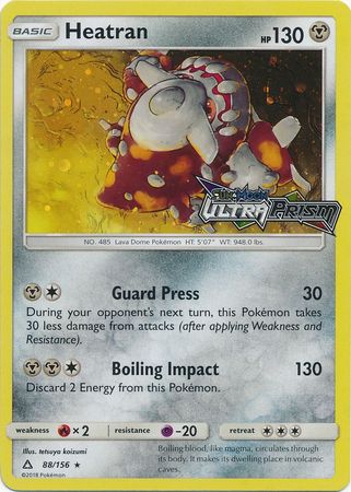 Heatran (88/156) [Alternate Art Promos] | Good Games Cannington