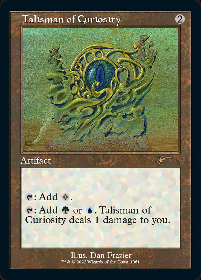 Talisman of Curiosity (Foil Etched) [Secret Lair Drop Series] | Good Games Cannington