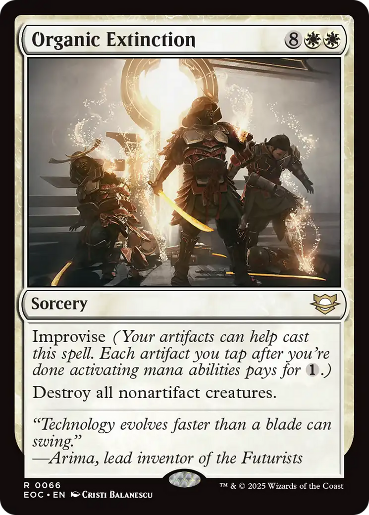 Organic Extinction [Edge of Eternities Commander] | Good Games Cannington