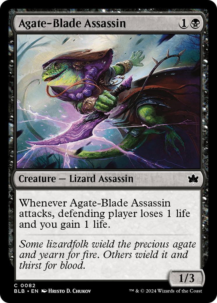 Agate-Blade Assassin [Bloomburrow] | Good Games Cannington