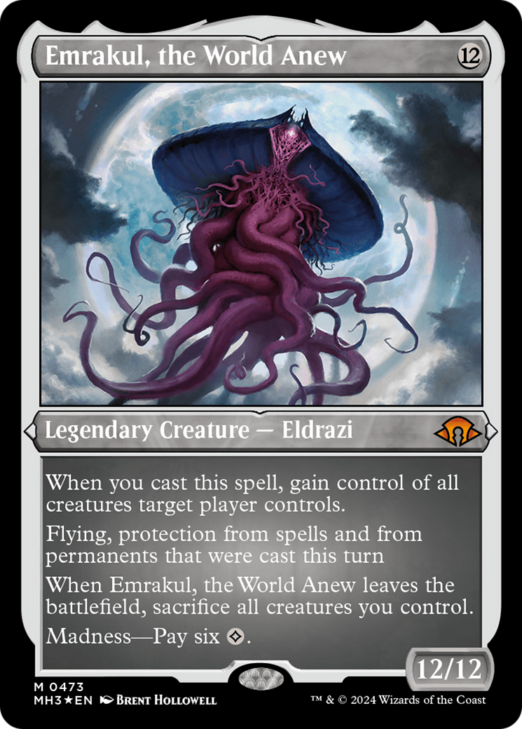 Emrakul, the World Anew (Foil Etched) [Modern Horizons 3] | Good Games Cannington