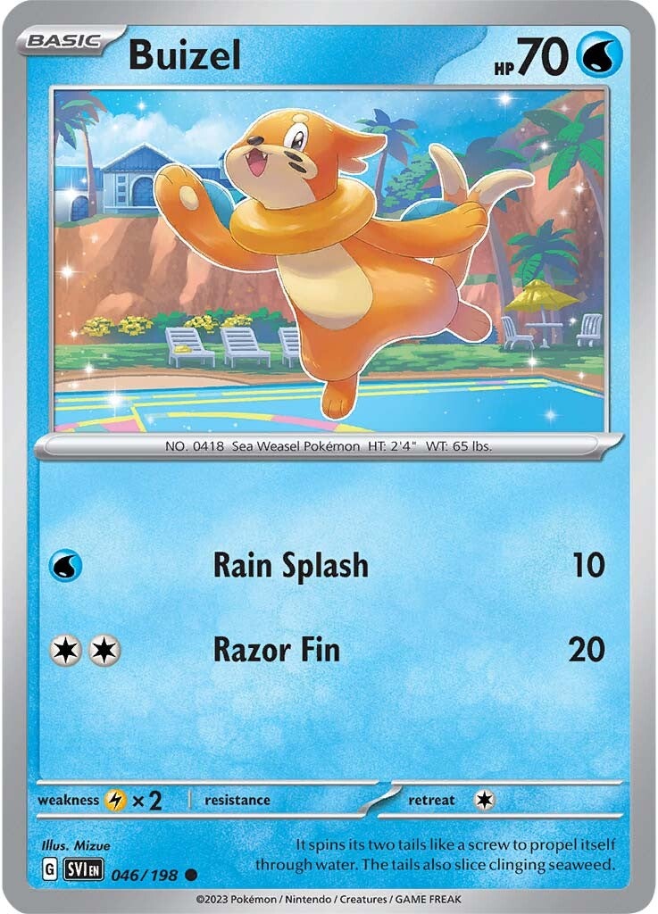 Buizel (046/198) [Scarlet & Violet: Base Set] | Good Games Cannington