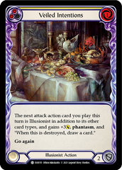 Veiled Intentions (Yellow) [EVR151] (Everfest)  1st Edition Rainbow Foil | Good Games Cannington
