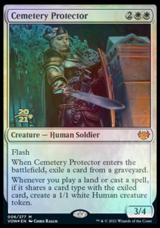 Cemetery Protector [Innistrad: Crimson Vow Prerelease Promos] | Good Games Cannington